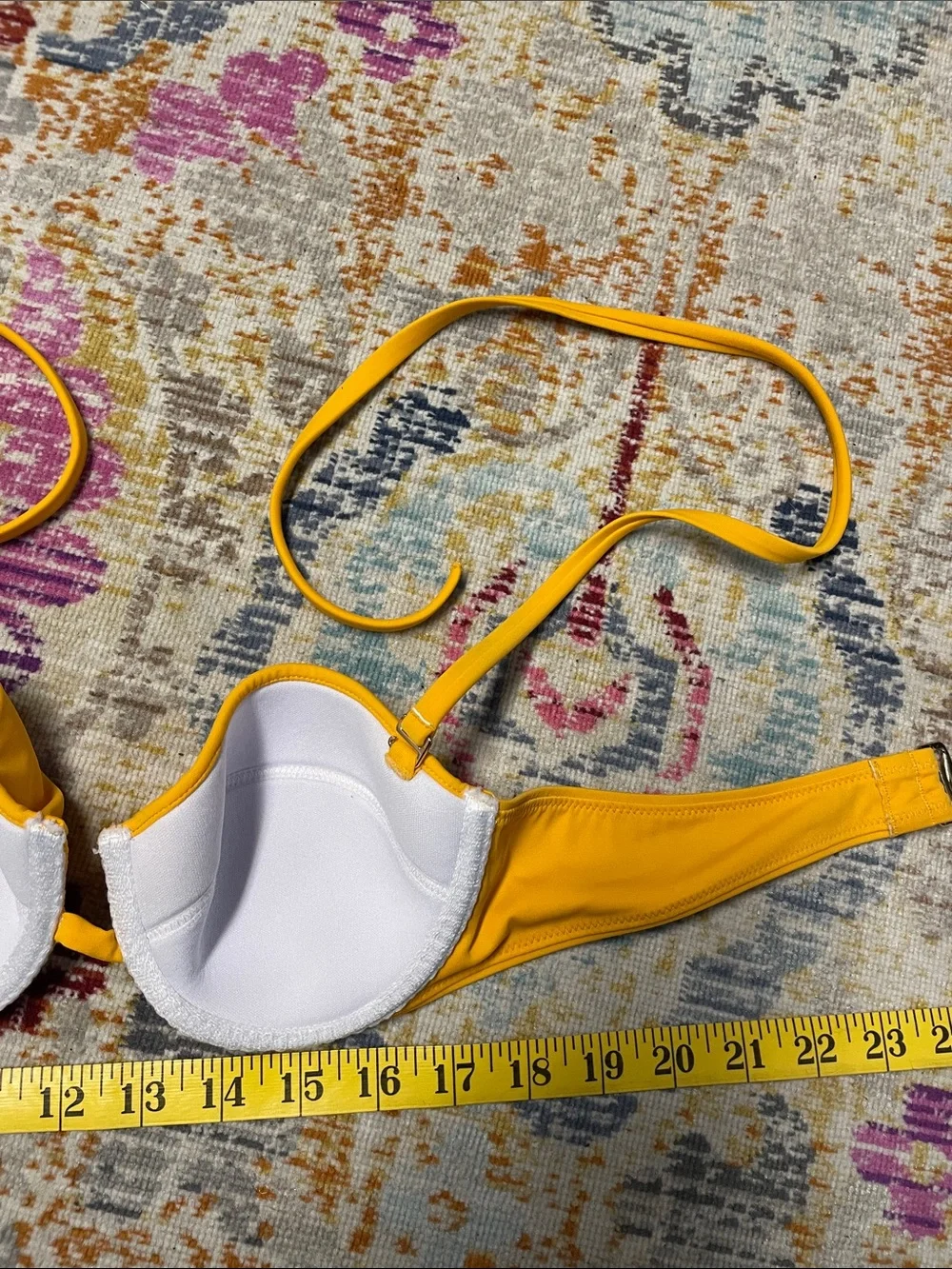 Orange bikini top SM